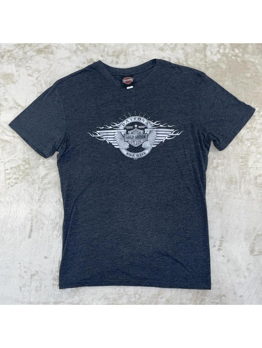 Harley Davidson Daytona Beach 2018 77th Annual Ride Free Bike Week Tee Size M